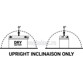 Akumulator BS 12V 12Ah sa kiselinom BB12A-A levi plus (134x80x160) 165A