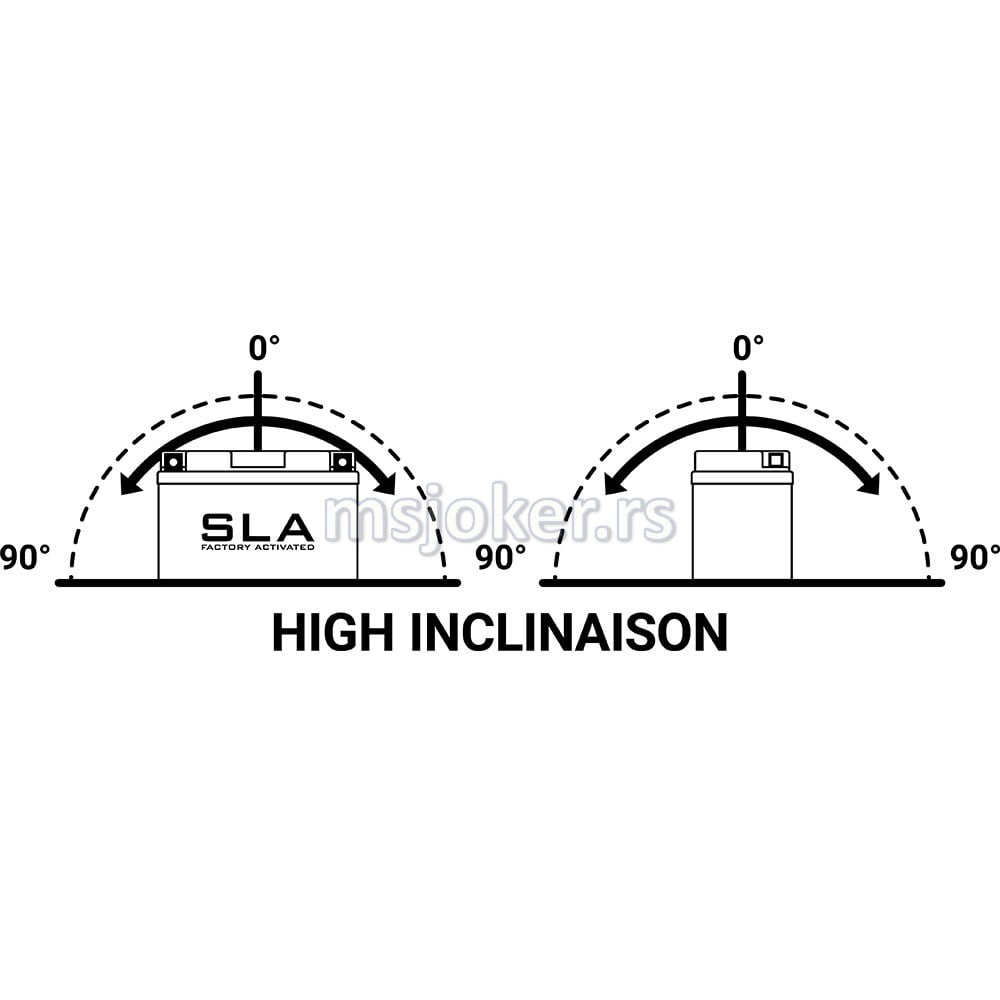Akumulator baterija BS 12V 20Ah SLA ( 182x77x168 ) - Slika 2