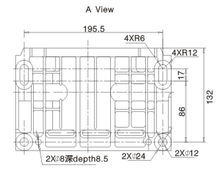 Motor LONCIN G270F 270cm3 tip-A D=25mm L=62mm