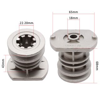Nosač noža Castelgarden samohodna a: 22,2 b: 68 c: 43 d: 18 mm