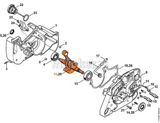 Radilica MS 382 STIHL