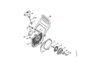 Ručka kočnice MS 382 STIHL