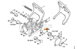 Amortizer 064 066 MS 640 650 660 STIHL
