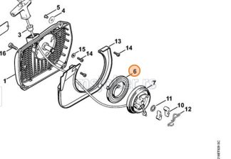 Opruga starta 088 MS 780 880 STIHL