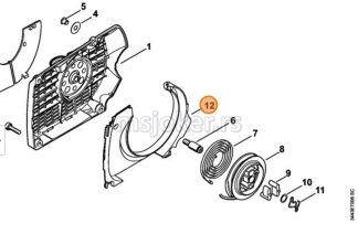Usmerivač vazduha MS 461 STIHL