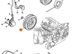 Magnet 046 MS 460 461 STIHL
