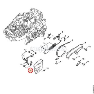 Lim mača MS 382 462 500i STIHL