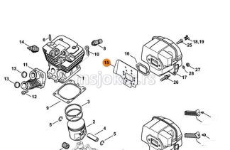Rashladna ploča MS 441 STIHL