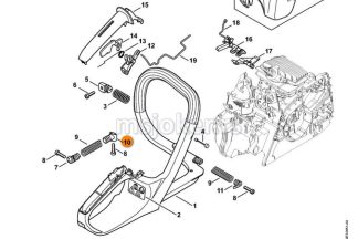 Nosač amortizera MS 171 181 211 STIHL