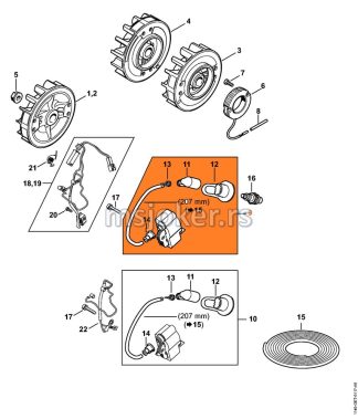 Elektronika MS 362 STIHL