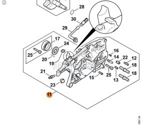 Kućište motora MS 462 Desno STIHL