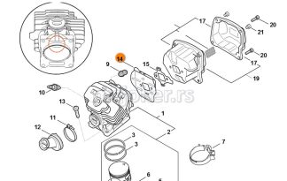 Rashladna ploča MS 462 STIHL