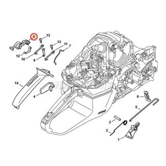 Osovina prekidača MS 462 STIHL