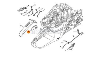 Blokada gasa MS 462 STIHL