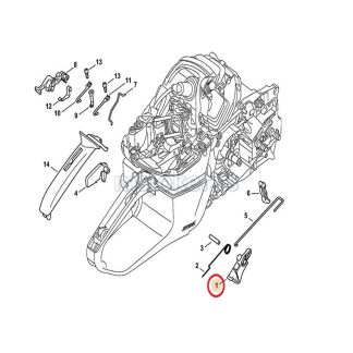 Poluga gasa MS 462 PVC STIHL