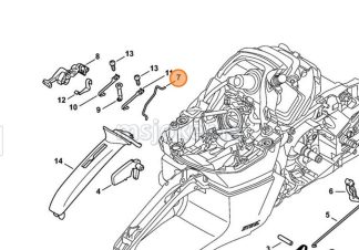 Poluga sauha MS 462 STIHL