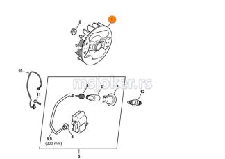 Magnet MS 462 STIHL