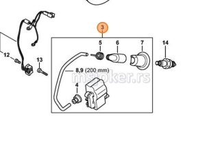 Elektronika MS 462 M-tronic STIHL