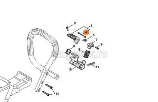 Sajlica amortizera MS 462 STIHL