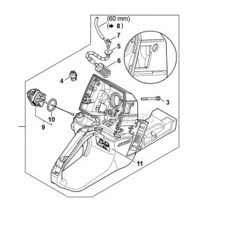Rezervoar MS 651 STIHL
