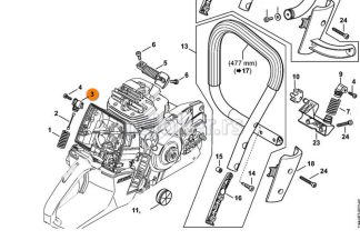 Nosač amortizera MS 651 661 STIHL
