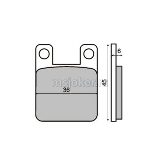 Disk pločice RMS Aprilia. Peugeot. Suzuki