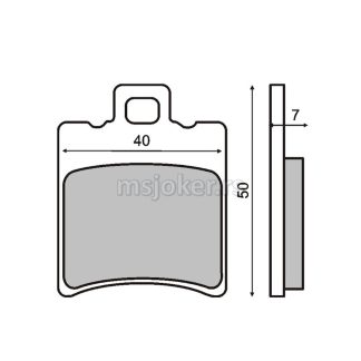 Disk pločice RMS Aprilia.Gilera.Peugeot.Piaggio