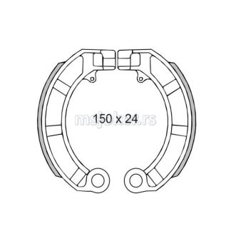 Pakne Piaggio Vespa PX 125/150 RMS