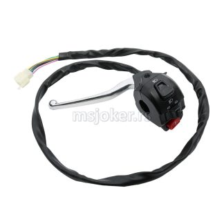 Ručka leva Tomos Alpino sa prekidačem kpl