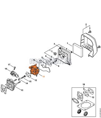 Karburator FS 235 STIHL