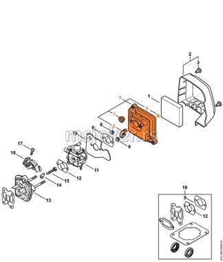 Kućište filtera vazduha FS 235 STIHL