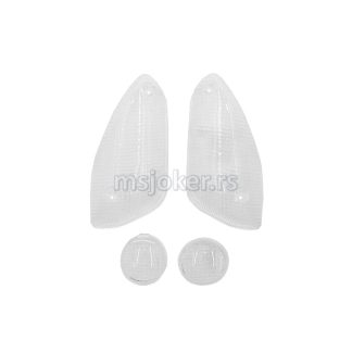 Stakla žmigavaca Yamaha Aerox set TNT