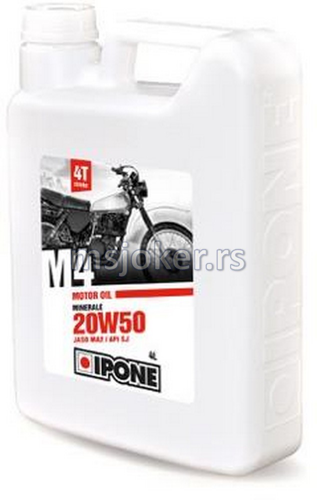 IPONE mineralno ulje za 4T motore M4 20W50 4L