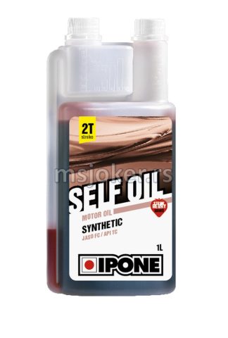 IPONE polusintetičko ulje za dvotaktne motore Self Oil 1L dozer sa mirisom JAGODE