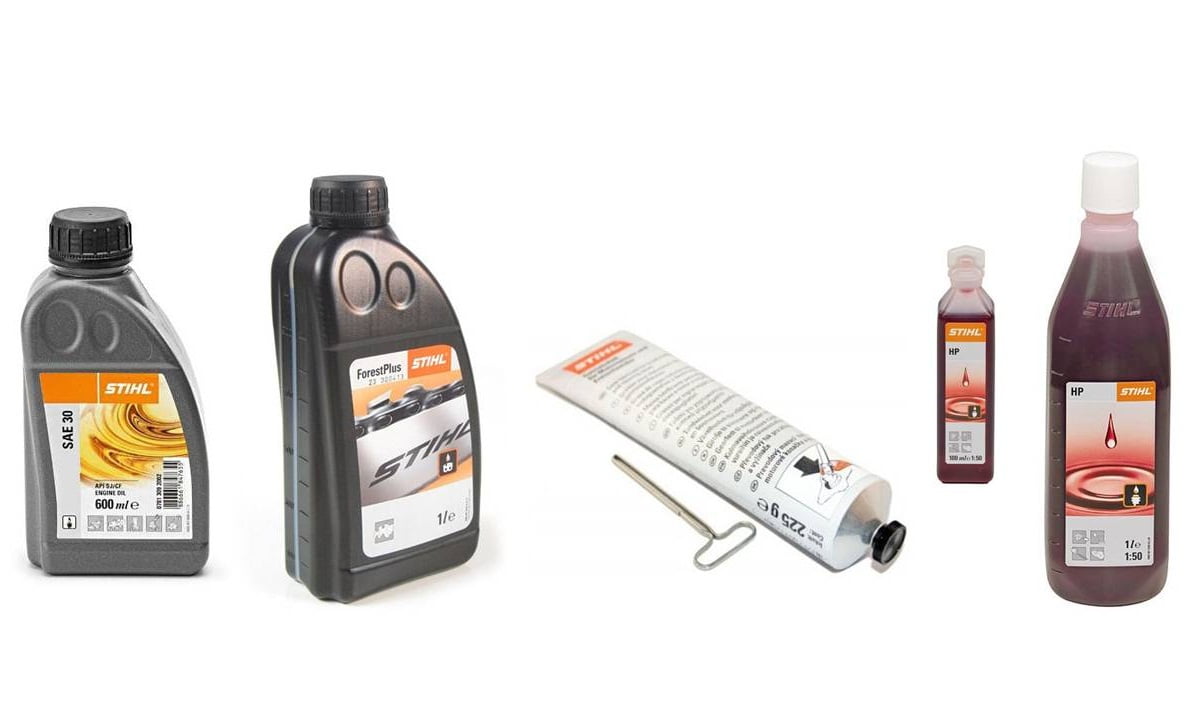 Ulja i maziva za testere, trimere, kosačice...